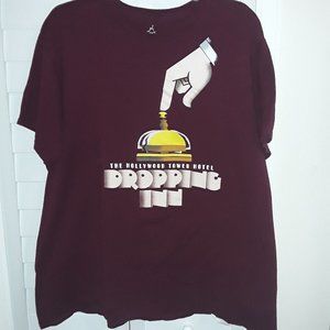 Walt Disney World / Hollywood Tower Hotel, Dropping Inn T-Shirt, Size 2XL, EUC
